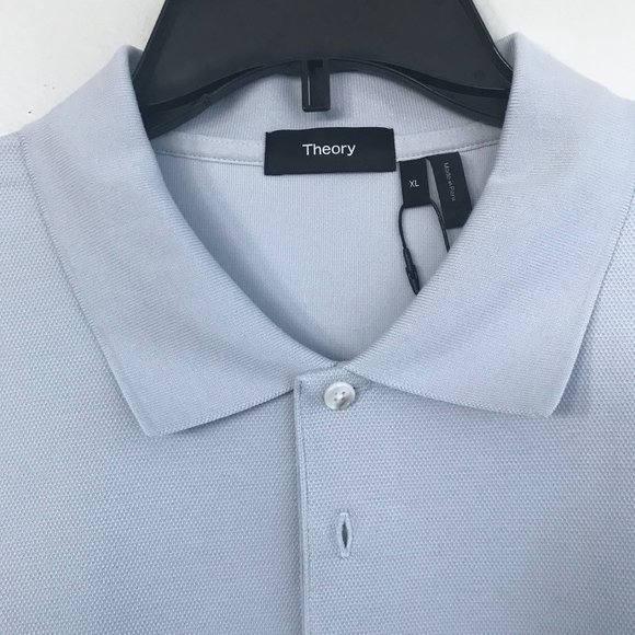 THEORY Jocelin Studio Knit Jacquard Polo
